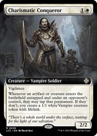 Charismatic Conqueror (Extended Art) from Commander: The Lost Caverns of Ixalan