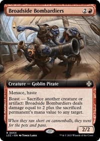 Broadside Bombardiers (Extended Art) from Commander: The Lost Caverns of Ixalan