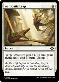 Acrobatic Leap from The Lost Caverns of Ixalan