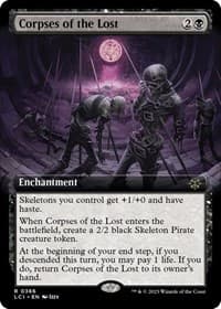 Corpses of the Lost (Extended Art) from The Lost Caverns of Ixalan