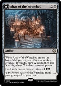 Altar of the Wretched from Commander: The Lost Caverns of Ixalan