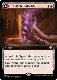 Ore-Rich Stalactite (Extended Art) from Commander: The Lost Caverns of Ixalan