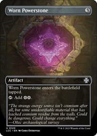 Worn Powerstone (Borderless) from Commander: The Lost Caverns of Ixalan