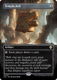 Temple Bell (Borderless) from Commander: The Lost Caverns of Ixalan
