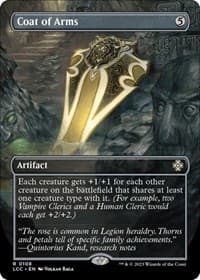 Coat of Arms (Borderless) from Commander: The Lost Caverns of Ixalan