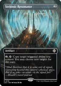 Strionic Resonator (Borderless) from Commander: The Lost Caverns of Ixalan