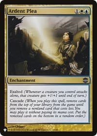 Ardent Plea from The List Reprints