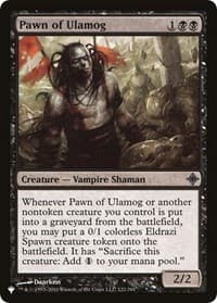 Pawn of Ulamog from The List Reprints