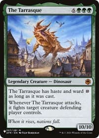 The Tarrasque from The List Reprints