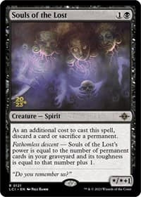 Souls of the Lost from Prerelease Cards