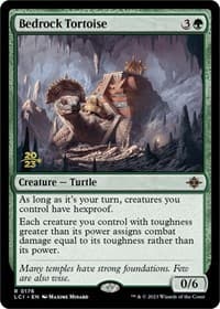 Bedrock Tortoise from Prerelease Cards
