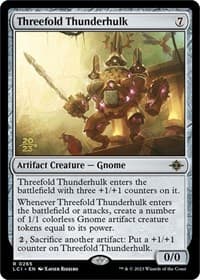 Threefold Thunderhulk from Prerelease Cards