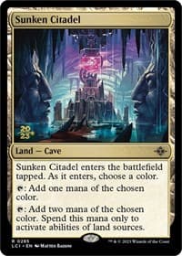 Sunken Citadel from Prerelease Cards