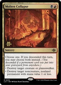 Molten Collapse from Prerelease Cards