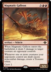 Magmatic Galleon from Prerelease Cards