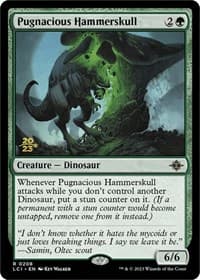 Pugnacious Hammerskull from Prerelease Cards
