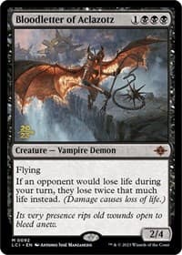 Bloodletter of Aclazotz from Prerelease Cards