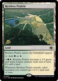 Restless Prairie from Prerelease Cards
