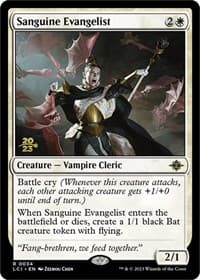 Sanguine Evangelist from Prerelease Cards