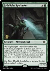Jadelight Spelunker from Prerelease Cards