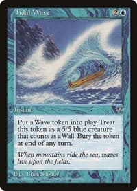 Tidal Wave from Mirage