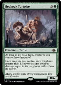 Bedrock Tortoise from Promo Pack: The Lost Caverns of Ixalan