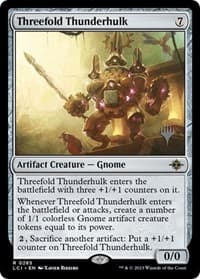 Threefold Thunderhulk from Promo Pack: The Lost Caverns of Ixalan