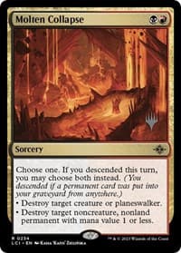 Molten Collapse from Promo Pack: The Lost Caverns of Ixalan