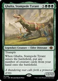 Ghalta, Stampede Tyrant from Promo Pack: The Lost Caverns of Ixalan