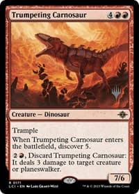 Trumpeting Carnosaur from Promo Pack: The Lost Caverns of Ixalan
