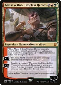 Minsc & Boo, Timeless Heroes from Promo Pack: The Lost Caverns of Ixalan