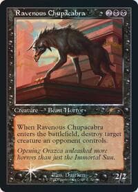 Ravenous Chupacabra (Retro Frame) from Open House Promos