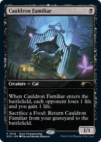 Cauldron Familiar from Game Day & Store Championship Promos