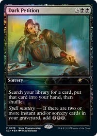 Dark Petition from Game Day & Store Championship Promos