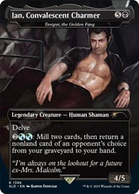 Ian, Convalescent Charmer - Tasigur, the Golden Fang from Secret Lair Drop Series