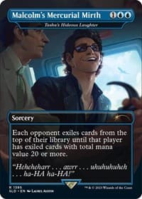 Malcolm's Mercurial Mirth - Tasha's Hideous Laughter from Secret Lair Drop Series