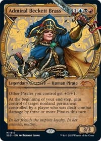 Admiral Beckett Brass from Secret Lair Drop Series