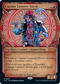 Captain Lannery Storm from Secret Lair Drop Series