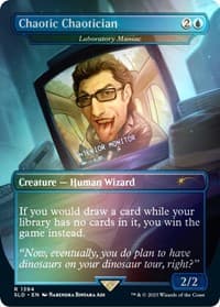 Chaotic Chaotician - Laboratory Maniac (Rainbow Foil) from Secret Lair Drop Series
