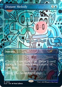Distant Melody (1464) (Rainbow Foil) from Secret Lair Drop Series