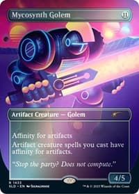 Mycosynth Golem (Rainbow Foil) from Secret Lair Drop Series