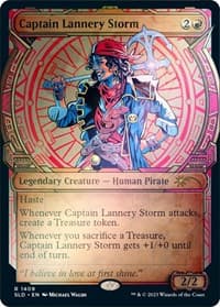Captain Lannery Storm (Rainbow Foil) from Secret Lair Drop Series