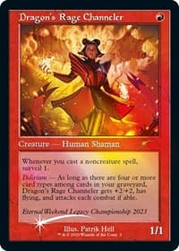Dragon's Rage Channeler (Retro Frame) (Eternal Weekend 2023 Promo) from Unique and Miscellaneous Promos