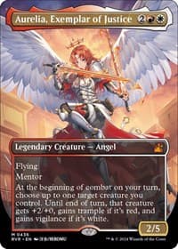 Aurelia, Exemplar of Justice (Anime Borderless) from Ravnica Remastered