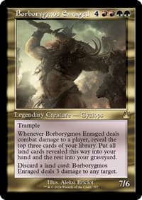 Borborygmos Enraged (Retro Frame) from Ravnica Remastered