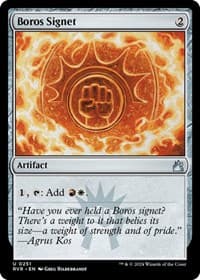 Boros Signet from Ravnica Remastered