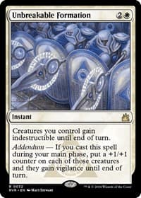 Unbreakable Formation from Ravnica Remastered