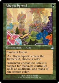 Utopia Sprawl (Retro Frame) from Ravnica Remastered