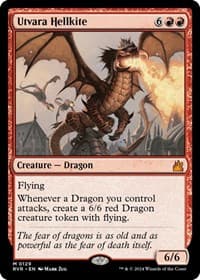 Utvara Hellkite from Ravnica Remastered