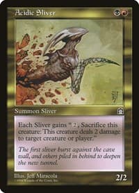 Acidic Sliver from Stronghold